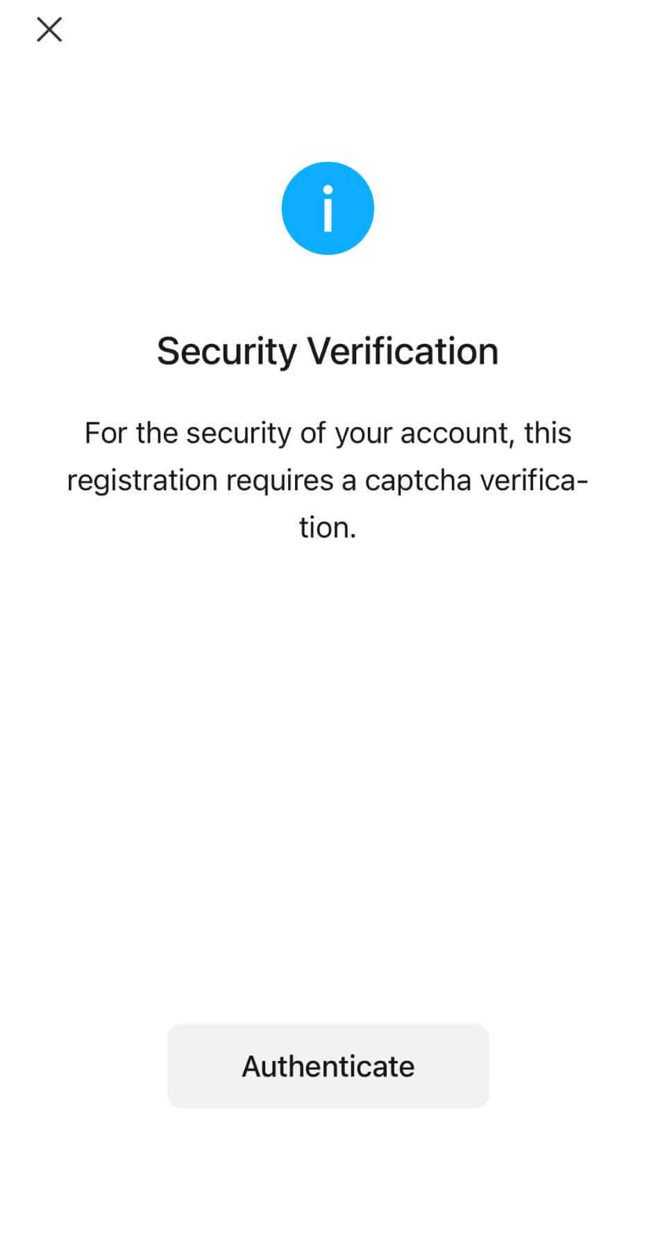 security verification