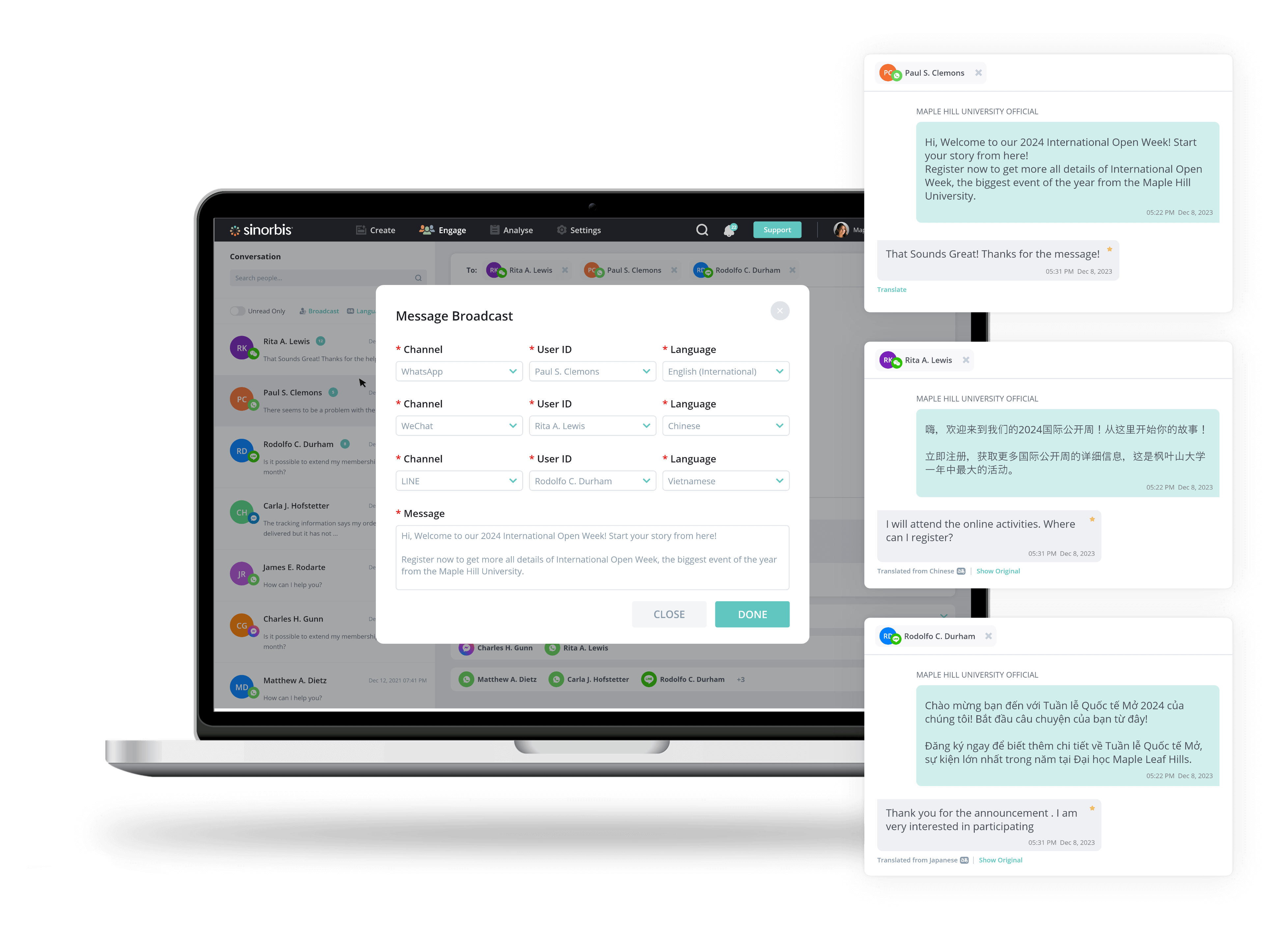 Customer engagement system