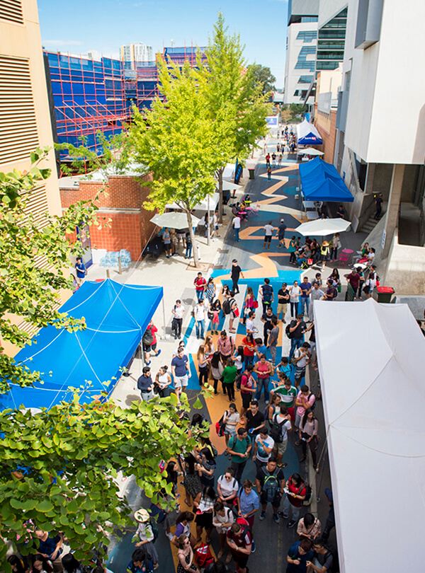 O week at City West campus