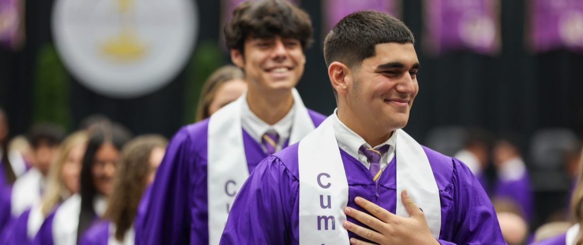 MONTVERDE ACADEMY INDUCTS 34 MEMBERS INTO THE CUM LAUDE SOCIETY