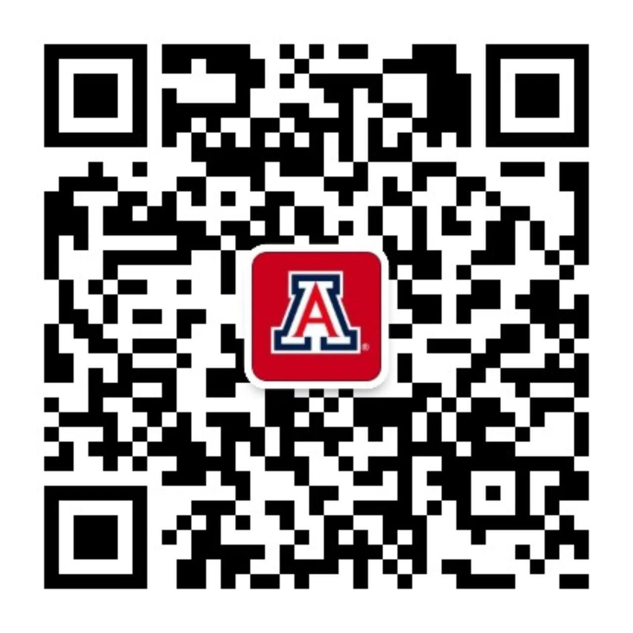 亚利桑那大学微信 QR Code