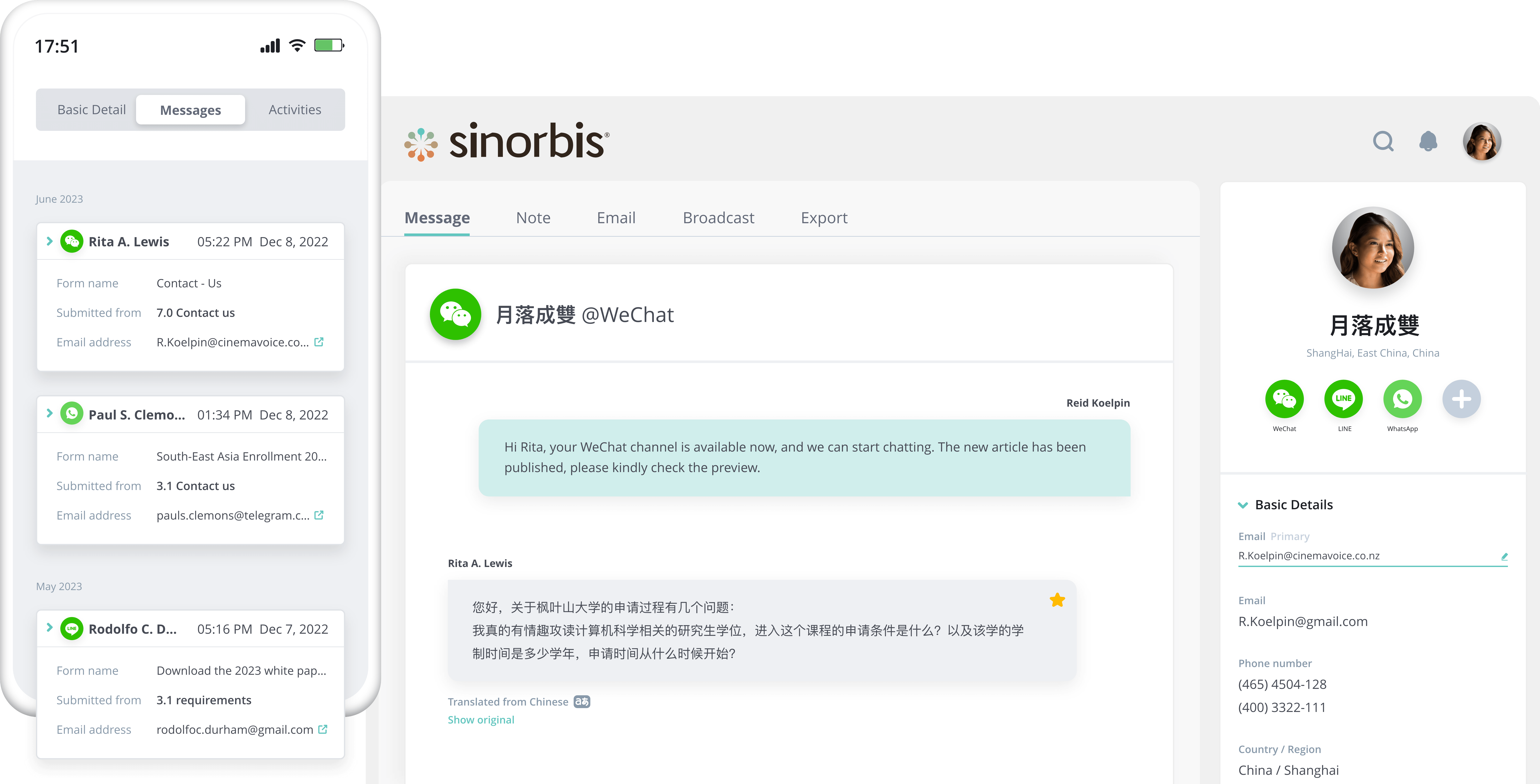 Drag and drop interface