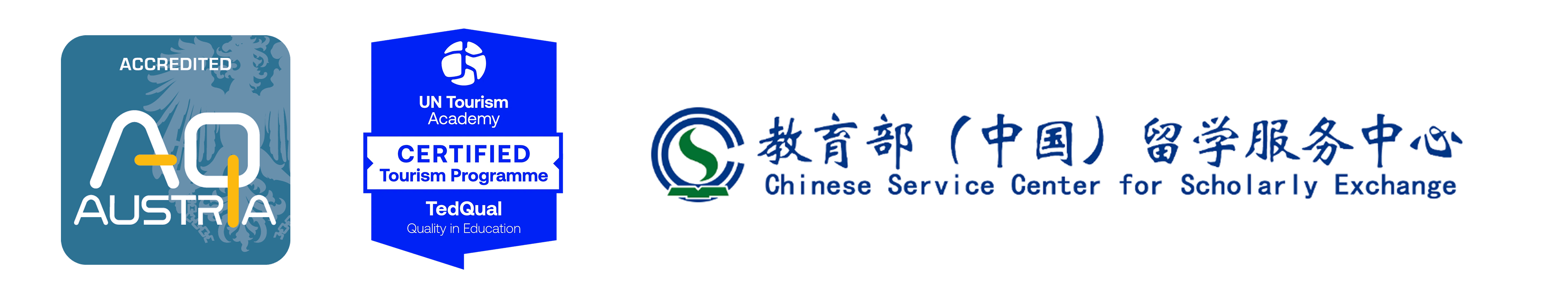 AQ Austria, UN Tourism, Chinese Ministry of Education